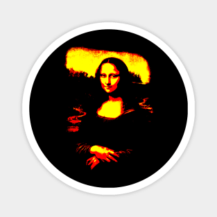 Mona Lisa by Leonardo da Vinci 2 Magnet